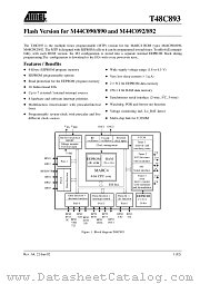 T48C893-TK datasheet pdf Atmel