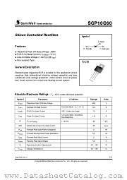 LSCP10C60 datasheet pdf SemiWell Semiconductor