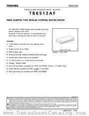 TB6512 datasheet pdf TOSHIBA