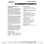ICM7216DIPI datasheet pdf Intersil