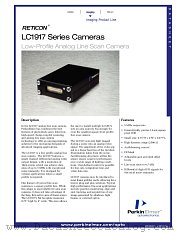 LC1917HAN-011 datasheet pdf PerkinElmer Optoelectronics