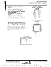 54AC11011 datasheet pdf Texas Instruments