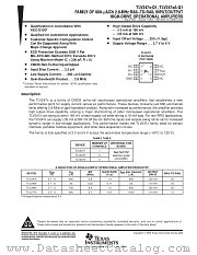 TLV2471D datasheet pdf Texas Instruments