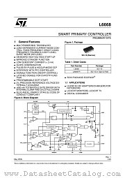 L6668TR datasheet pdf ST Microelectronics