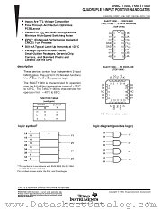 54ACT11000 datasheet pdf Texas Instruments