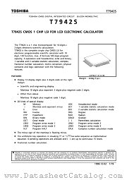 T7942S datasheet pdf TOSHIBA