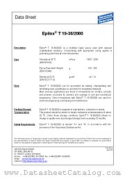 T19-36 datasheet pdf etc