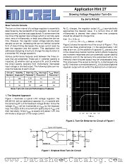 AH-27 datasheet pdf Micrel Semiconductor