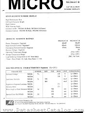MS246A datasheet pdf Micro Electronics