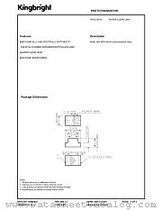 KP-2012P3C datasheet pdf Kingbright Electronic