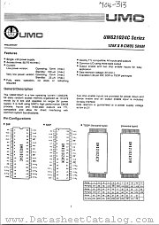 UM621024CV-70LL datasheet pdf UMC
