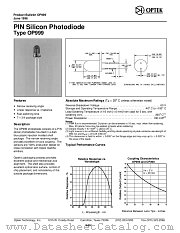 OP999 datasheet pdf Optek Technology