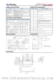 MTG-12232C datasheet pdf Microtips Technology