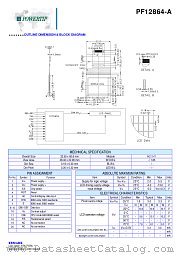 PF12864 datasheet pdf Powertip Technology