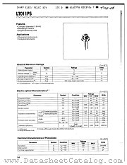 LT011PS datasheet pdf SHARP