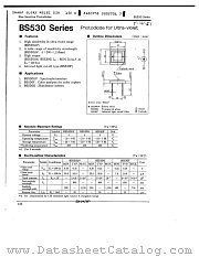 BS530F datasheet pdf SHARP
