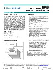 DS26324G datasheet pdf MAXIM - Dallas Semiconductor