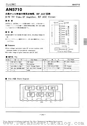 AN5710 datasheet pdf Panasonic