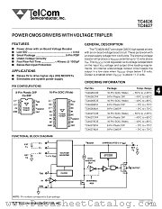 TC4626COE datasheet pdf TelCom Semiconductor