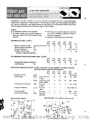 STK4021 datasheet pdf etc
