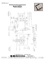 232PCL datasheet pdf B&B Electronics