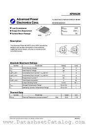 AP9962M datasheet pdf Advanced Power Technology