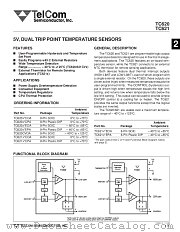 TC620CEOA datasheet pdf TelCom Semiconductor