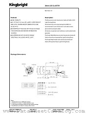 BL0104-21-72 datasheet pdf Kingbright Electronic