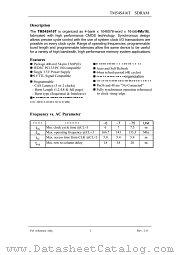 TM54S416T datasheet pdf etc