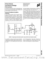 AN-1244 datasheet pdf National Semiconductor