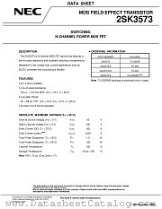 2SK3573 datasheet pdf NEC