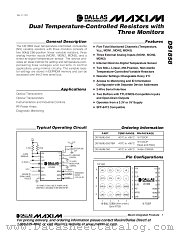 DS1858E-050/T&R datasheet pdf MAXIM - Dallas Semiconductor