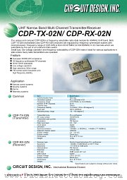 CDP-RX-02N datasheet pdf etc