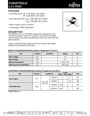 FMM5701LG datasheet pdf Fujitsu Microelectronics