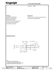 L-934GD-12V datasheet pdf Kingbright Electronic