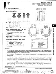 TMS4416 datasheet pdf Texas Instruments