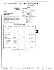CLM6000 datasheet pdf Clairex Technologies