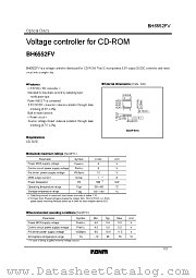 BH6552FV datasheet pdf ROHM