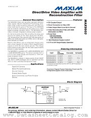 MAX9503GEEE datasheet pdf MAXIM - Dallas Semiconductor