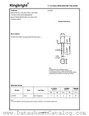L53F3BT datasheet pdf Kingbright Electronic