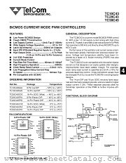 TC28C43EOE datasheet pdf TelCom Semiconductor