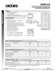 MIMD10A-7 datasheet pdf Diodes