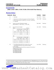 K9K4G08U1M datasheet pdf Samsung Electronic