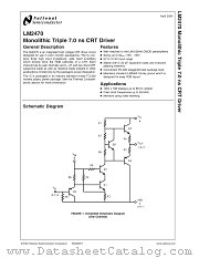 LM2470 datasheet pdf National Semiconductor