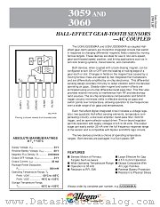 UGN3059KA datasheet pdf Allegro MicroSystems