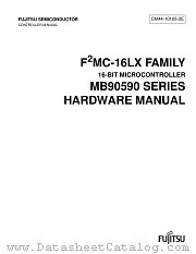 MB90590 datasheet pdf Fujitsu Microelectronics