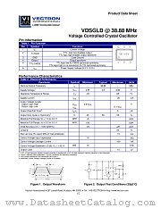 VDSGLD38.88 datasheet pdf Vectron