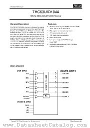 THC63LVD104 datasheet pdf etc