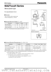MAZT068 datasheet pdf Panasonic