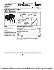 OPI2501 datasheet pdf Optek Technology